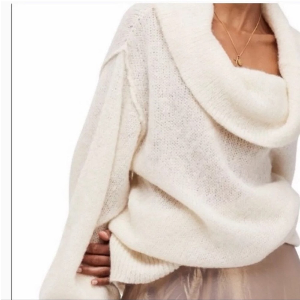 Free People Ophelia off the shoulder sweater